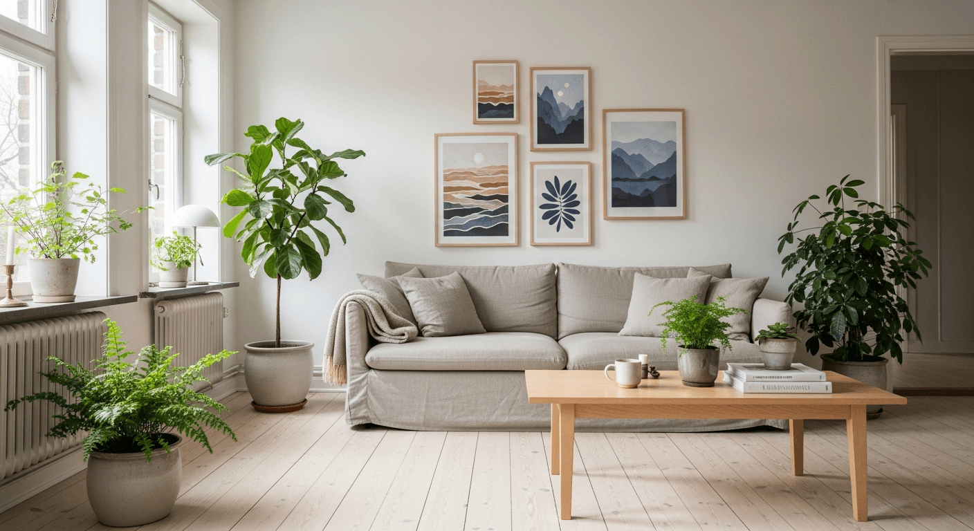 Idées déco salon scandinave 2026 : 10 inspirations nordiques