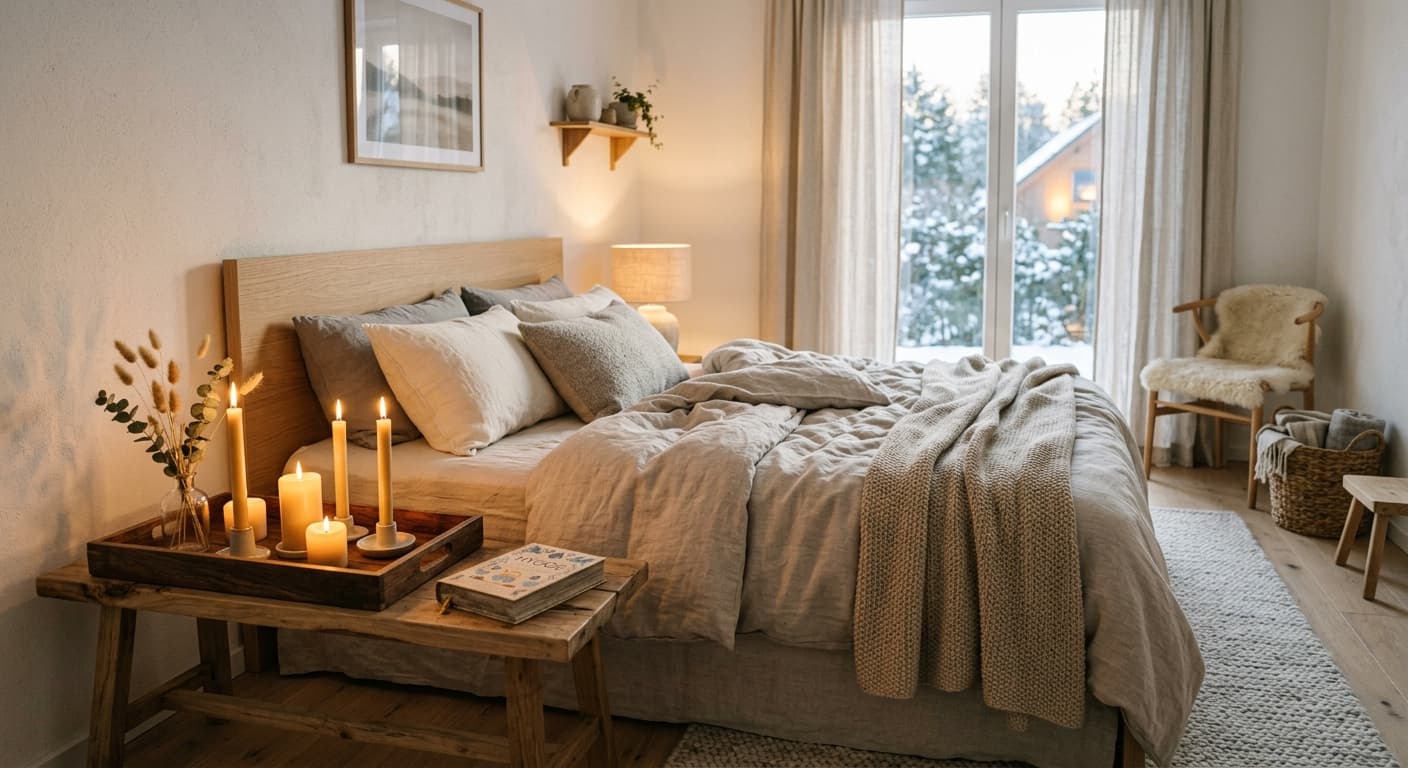 Décoration chambre hygge : 7 essentiels pour un cocon nordique